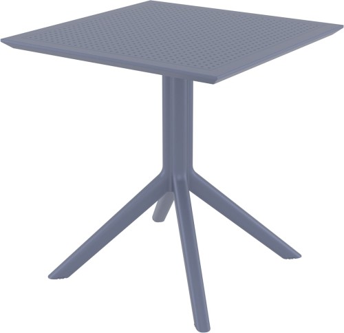 Stolik SKY, na zdjęciu wersja 70 x 70 cm kolor Dark Grey